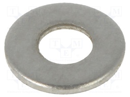 Washer; round; M2,3; acid resistant steel A4; DIN: 125A; ISO: 7089