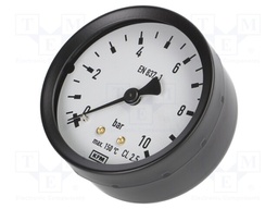Manometer; Class: 2,5; 40mm; Thread: G 1/8 B; 0÷10bar; -20÷60°C