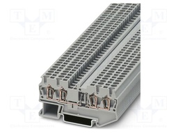 Splice terminal: rail; 500mA; 800V; spring clamp; PA; 0.08÷4mm2