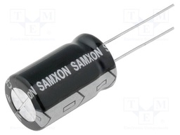 Capacitor: electrolytic; low impedance; THT; 470uF; 63VDC; ±20%
