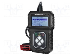 Meter: OBD diagnostic; LCD 2,4"; user's manual; OBD; 8÷25VDC