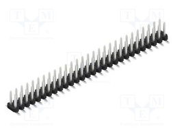 Connector: pin strips; pin header; male; PIN: 56; 2mm; SMT; 2x28