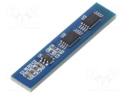 36x7mm; Rechargeable battery: Li-Ion; Temp: -40÷50°C; Ifsm: 5A