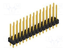 Connector: pin strips; pin header; male; PIN: 28; 2.54mm; THT; 2x14