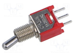 Switch: toggle; Pos: 2; SPDT; ON-ON; 1A/250VAC; 3A/28VDC; -30÷85°C
