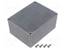 Enclosure: multipurpose; X: 90mm; Y: 115mm; Z: 55mm; aluminium; IP66