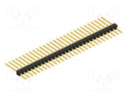 Connector: pin strips; pin header; male; PIN: 29; 2.54mm; SMT; 1x29