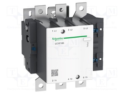 Contactor, 185 A, Panel, 1 kV, 3PST-NO, 3 Pole, 110 kW
