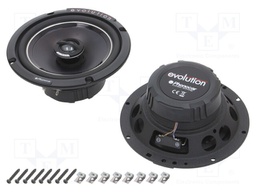 Car loudspeakers; tweeter,woofer; 165mm; 120W; 55Hz÷20kHz; 4Ω