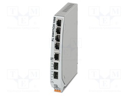 Switch Ethernet; unmanaged; Number of ports: 7; 9÷32VDC; IP30