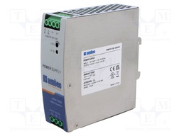 Power supply: switched-mode; for DIN rail; 120W; 48VDC; 2.5A; 3kV