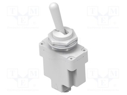 Switch: toggle; Pos: 2; SPST; OFF-ON; 15A/115VAC; 20A/28VDC