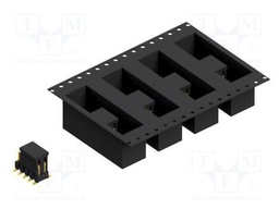Connector: pin strips; pin header; male; PIN: 10; 2.54mm; SMT; 2x5