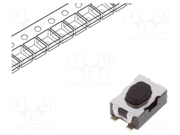 Microswitch TACT; SPST-NO; Pos: 2; 0.05A/32VDC; SMT; none; 3N; 1.9mm
