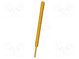 Test probe socket; Contact plating: gold-plated; on cable; 41mm