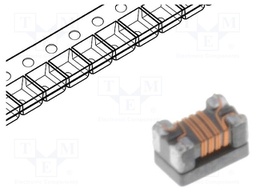 Filter: anti-interference; SMD; 0805; 300mA; 20VDC; Rcoil: 300mΩ