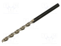 Drill bit; for metal; Ø: 3.3mm; L: 65mm; Working part len: 36mm