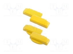 Hinge; polycarbonate; Series: BOCUBE; B233012,B273612; yellow