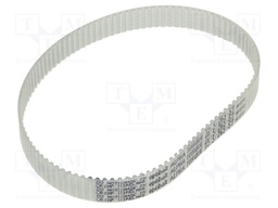 Timing belt; T2.5; W: 10mm; H: 1.3mm; Lw: 265mm; Tooth height: 0.7mm