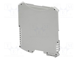 Housing half; left; grey; UL94V-0; ME MAX U-U1; PA; X: 6.3mm; Y: 99mm