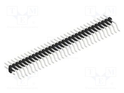 Connector: pin strips; pin header; male; PIN: 62; 2mm; SMT; 2x31