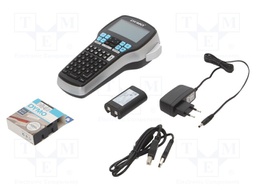 Label printer; Keypad: ABC; Display: LCD,graphical