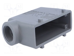 Enclosure: for HDC connectors; T-Type; size 104.27; IP65; M32