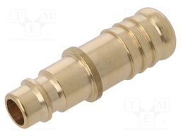 Plug-in nozzle EURO; Mat: brass; V: with bushing; Connection: 13mm