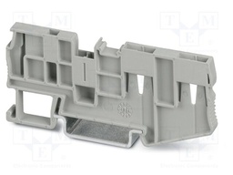 End/partition plate; PA; L: 35.3mm; W: 5.2mm; H: 81mm; Body: grey