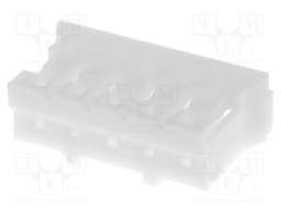 Plug; wire-board; female; PH; 2mm; PIN: 5; w/o contacts; for cable