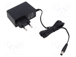 Power supply: switched-mode; mains,plug; 12VDC; 2A; 24W; Plug: EU