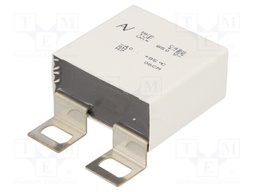 Capacitor: polypropylene; 1uF; ESR: 4mΩ; C4B; ±5%; -40÷85°C; 850VDC