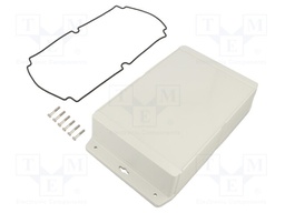 Enclosure: multipurpose; X: 161mm; Y: 240mm; Z: 61mm; 1555F; ABS; grey