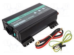 Converter: DC/AC; 500W; Uout: 230VAC; Out: AC sockets 230V; 90%; 12V