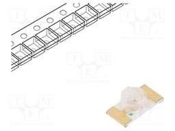 LED; SMD; 1206; blue; 120÷250mcd; 3.2x1.6x1.1mm; 80°; 3.3÷4V; 20mA