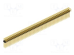 Connector: pin strips; pin header; male; PIN: 98; 2mm; THT; 2x49
