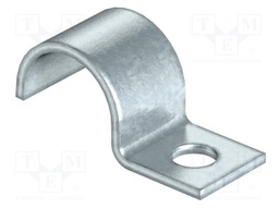 Screw mounted clamp; ØBundle : 18mm; Ømount.hole: 6mm; W: 14mm