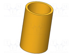 Sleeve for test probe; Contacts: brass; Features: magnetic; L: 5mm