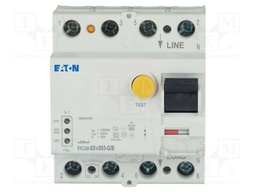 RCD breaker; Inom: 63A; Ires: 30mA; Poles: 4; 240/415VAC; DIN; IP20