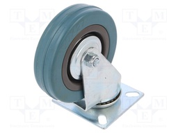 Transport wheel; Ø: 100mm; W: 25mm; H: 130mm; torsional; 65kg