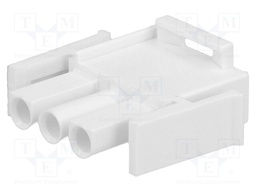 Plug; wire-wire/PCB; male/female; Universal MATE-N-LOK; 6.35mm
