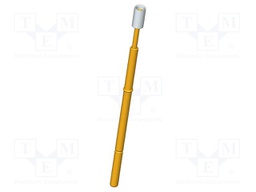 Test needle; Operational spring compression: 4mm; 5A; Ø: 2.3mm