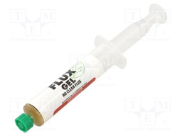 Flux: rosin based; RMA; gel; syringe; 14ml; SMD soldering