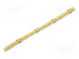 COB LED tape; white cold; LED/m: 504; 10mm; white PCB; IP20; 180°