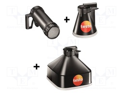 Test acces: volume flow straightener