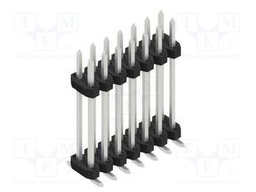 Connector: pin strips; pin header; male; PIN: 14; 2mm; SMT; 2x7; 100V