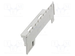 Cover; grey; UL94V-0; ME-IO 18,8; PA; X: 20.94mm; Y: 114.1mm