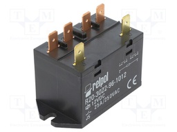 Relay: electromagnetic; DPST-NO; Ucoil: 12VDC; 25A; Series: R20