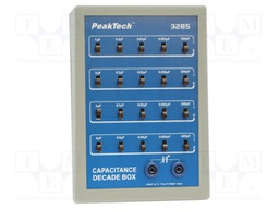 Decade box: capacitance; 100p÷11,111uF; Number of ranges: 5