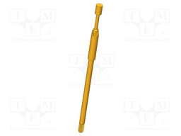 Test needle; Operational spring compression: 4mm; 5A; Ø: 2mm; 0.8N